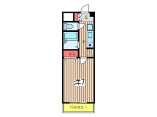 新田町小川マンションの物件間取画像